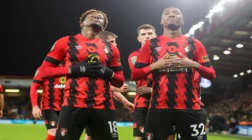 غياب تايلر آدامز عن تشكيلة بورنموث أمام بيرنلي في الدوري الإنجليزي الممتاز